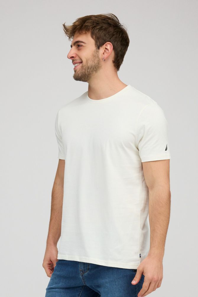 חולצת טי-שירט קצרה לגברים