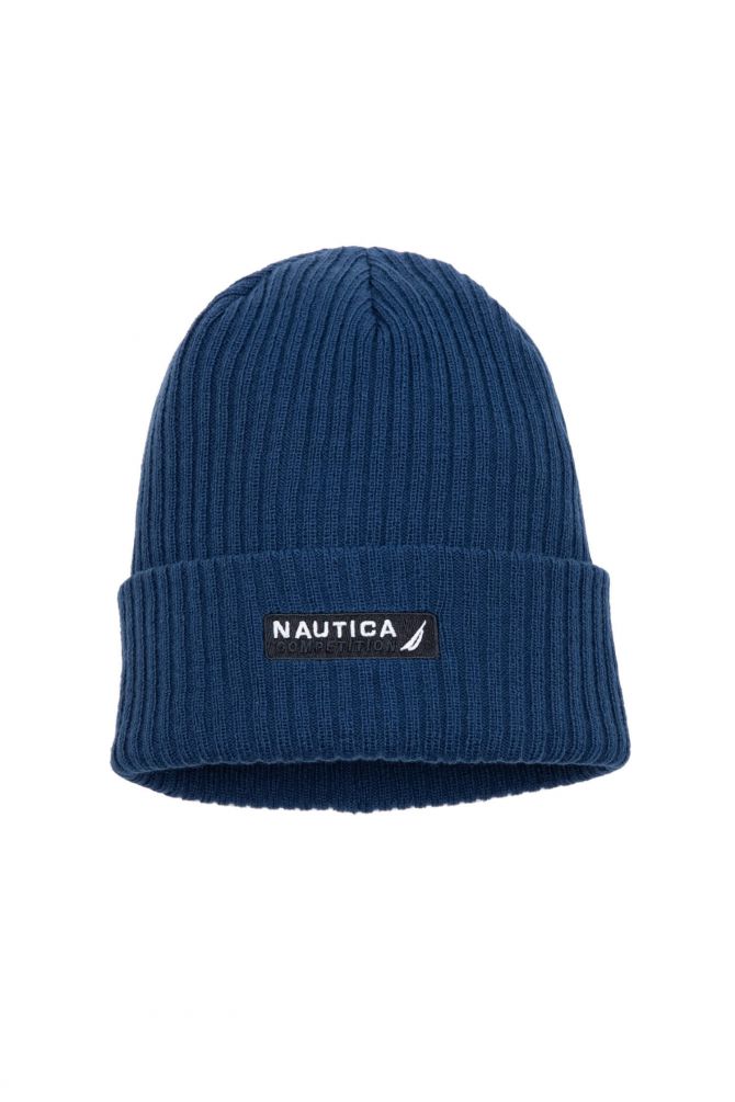 כובע צמר עם לוגו