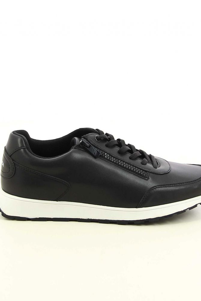 נעלי סניקרס לגבר עם רוכסן ולוגו