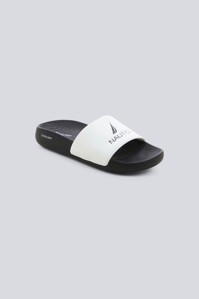 כפכפי סלייד עם לוגו Nautica לגברים