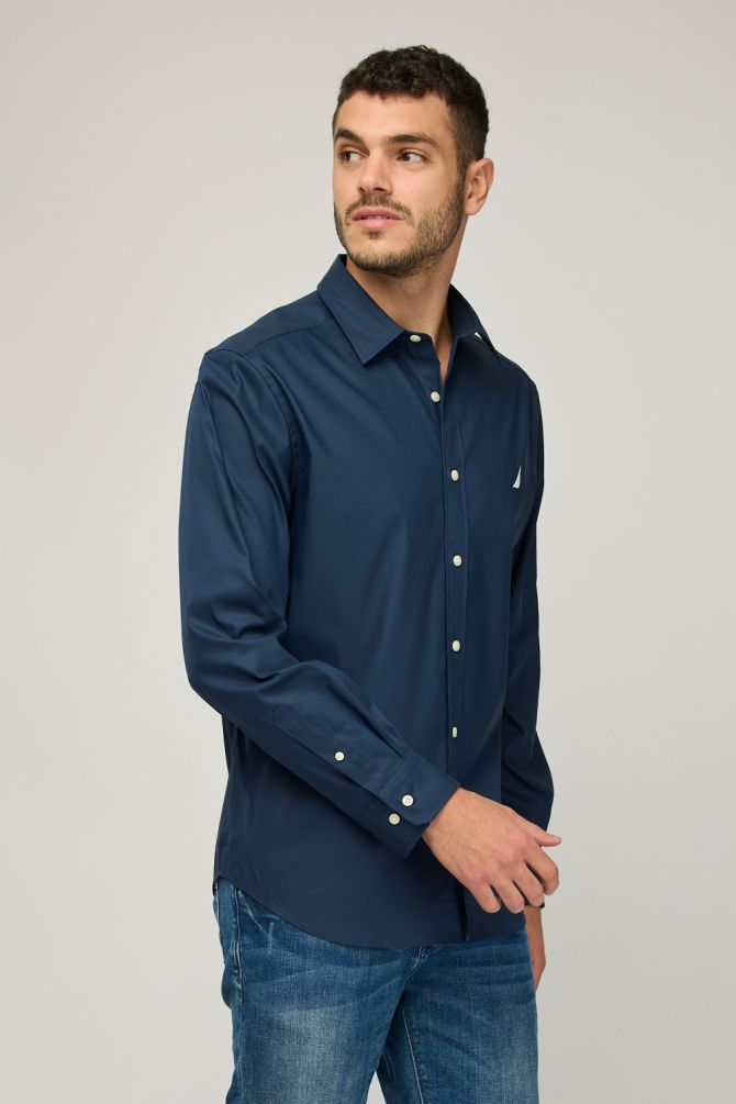 חולצת בד ארוכה לגברים