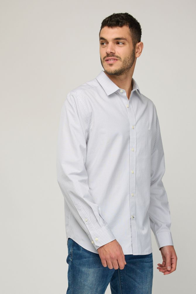 חולצת בד ארוכה לגברים