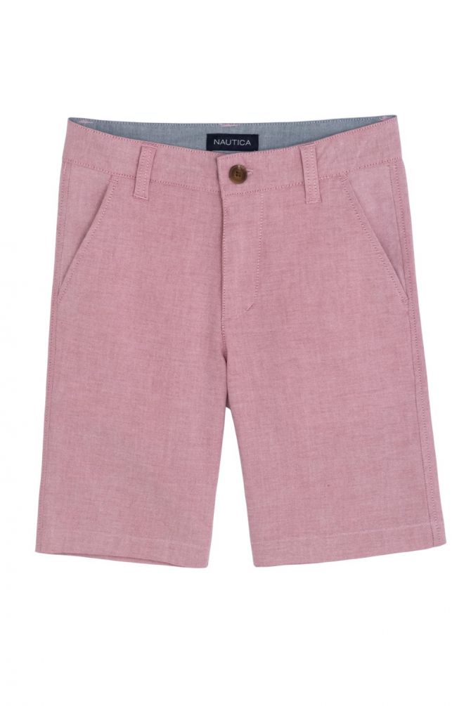 מכנסי ברמודה עם שני כיסי צד לנערים (8-16)