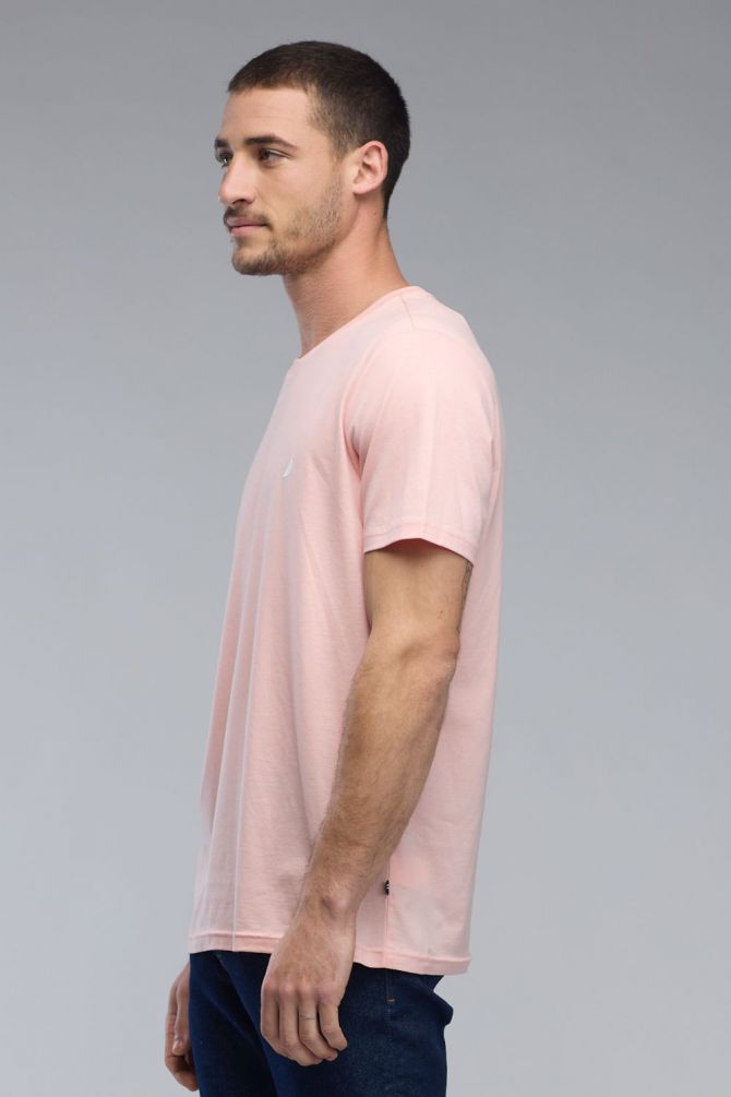 טי שירט עם שרוולים קצרים ולוגו Nautica לגברים