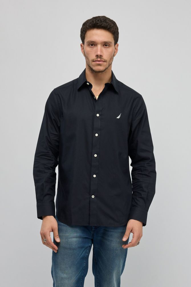 חולצה מכופתרת עם שרוולים ארוכים Nautica לגברים