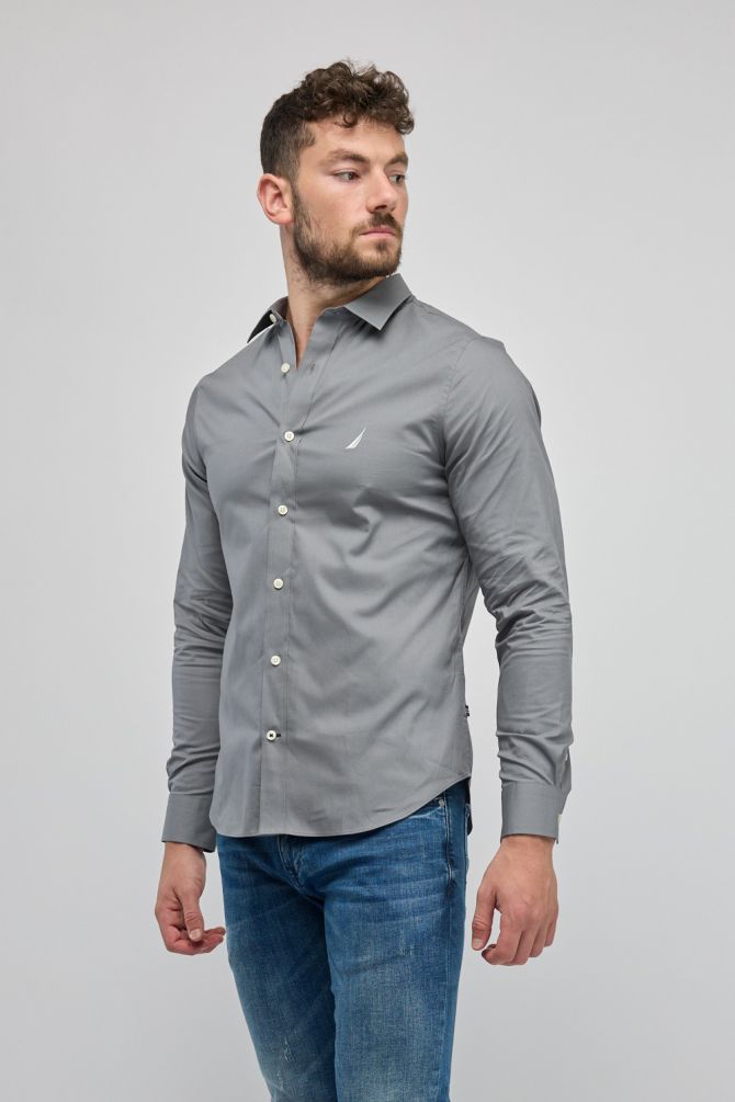 חולצה מכופתרת עם שרוול ארוך Nautica לגברים