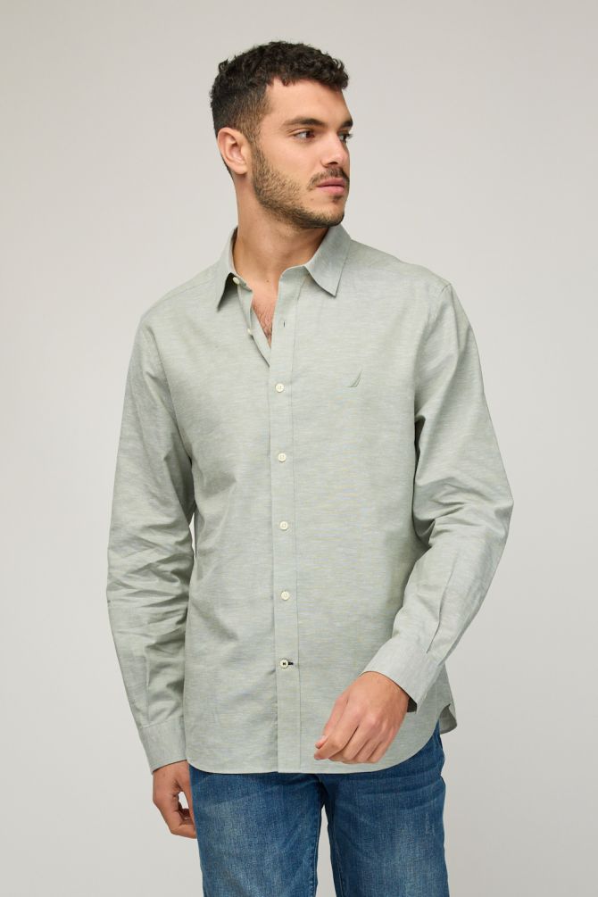 חולצת בד ארוכה לגברים