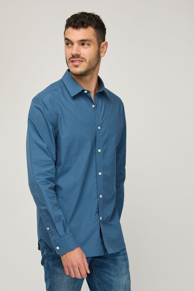 חולצת בד ארוכה לגברים