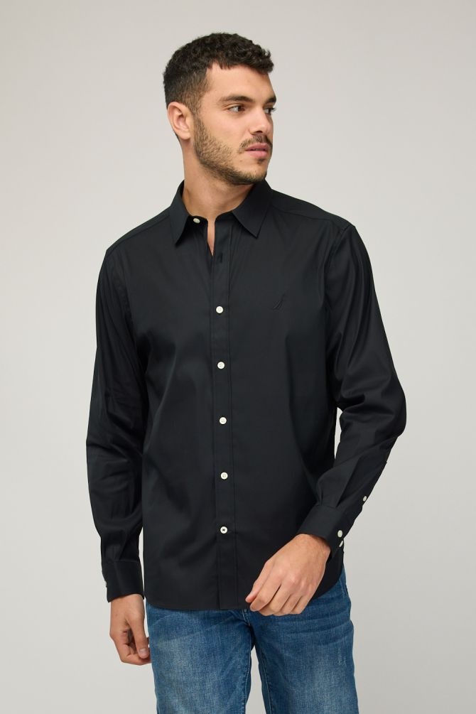 חולצת בד ארוכה לגברים