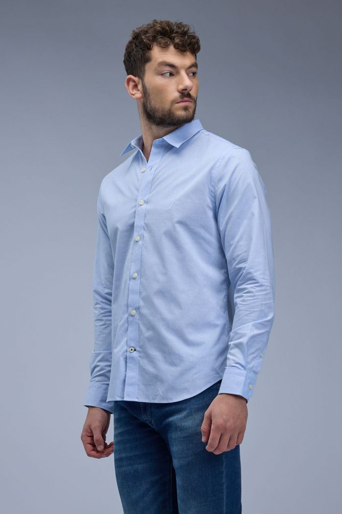 חולצה מכופתרת עם שרוולים ארוכים Nautica לגברים