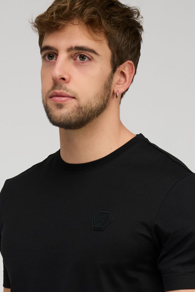 חולצת טי-שירט קצרה לגברים