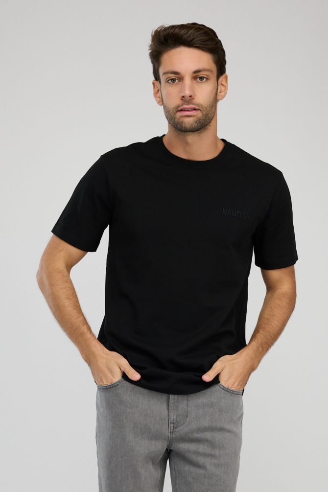 חולצת טי-שירט קצרה לגברים