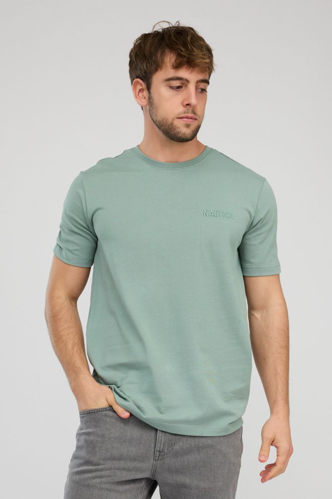 חולצת טי-שירט קצרה לגברים