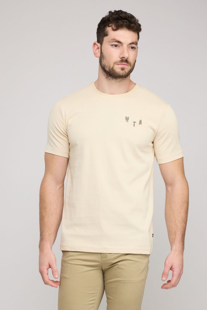 חולצת טי-שירט קצרה לגברים