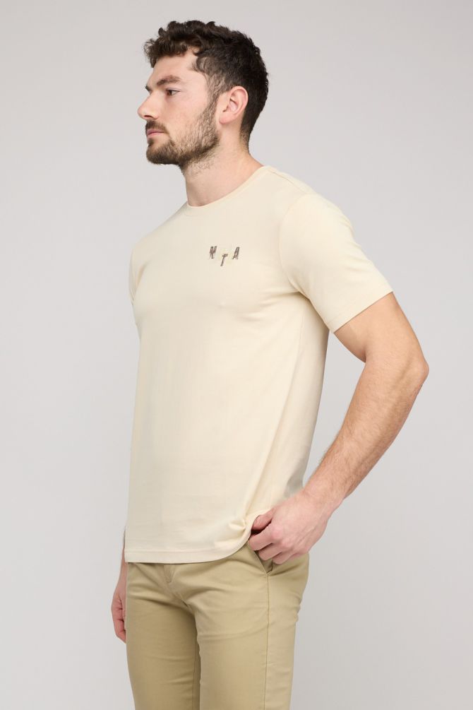 חולצת טי-שירט קצרה לגברים