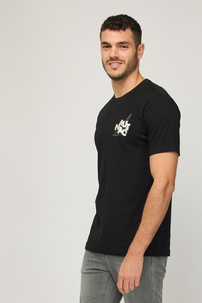 חולצת טי-שירט קצרה לגברים