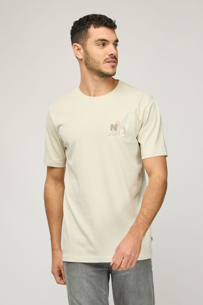 חולצת טי-שירט קצרה לגברים