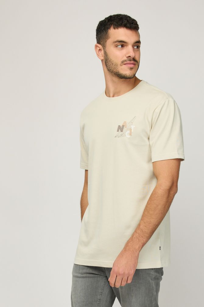 חולצת טי-שירט קצרה לגברים