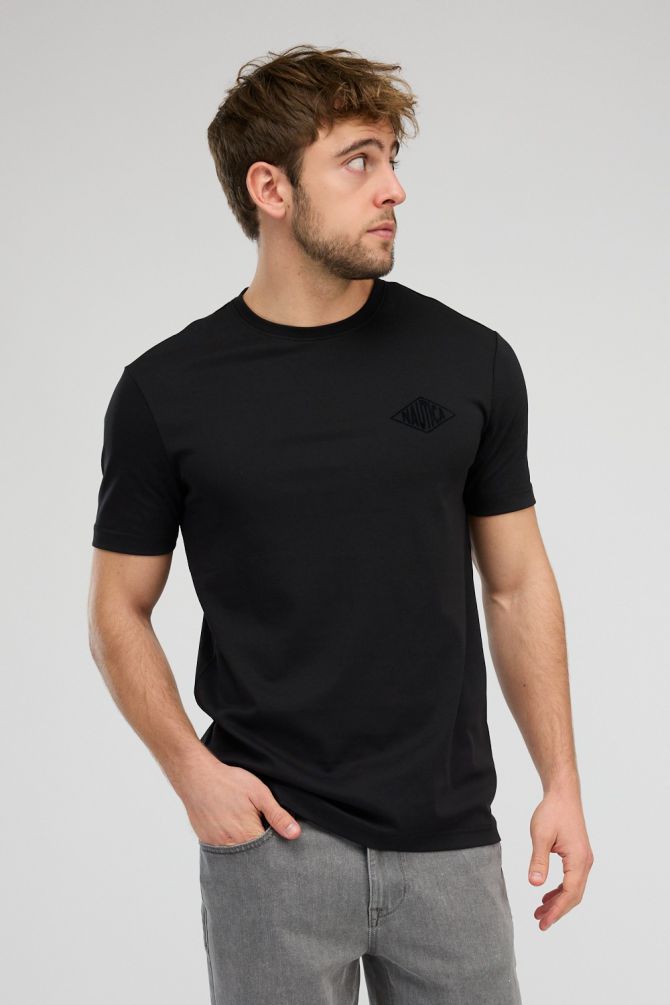 חולצת טי-שירט קצרה לגברים