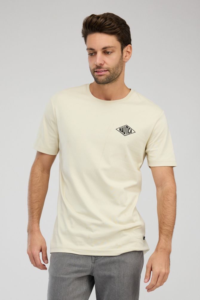 חולצת טי-שירט קצרה לגברים