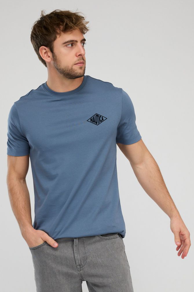 חולצת טי-שירט קצרה לגברים