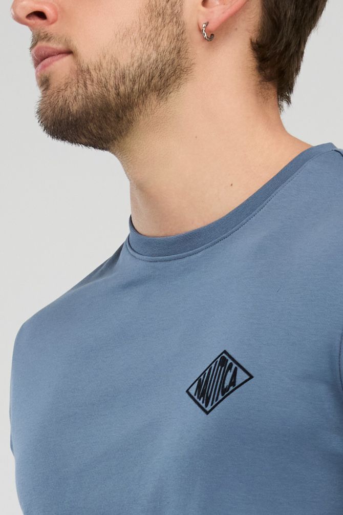 חולצת טי-שירט קצרה לגברים