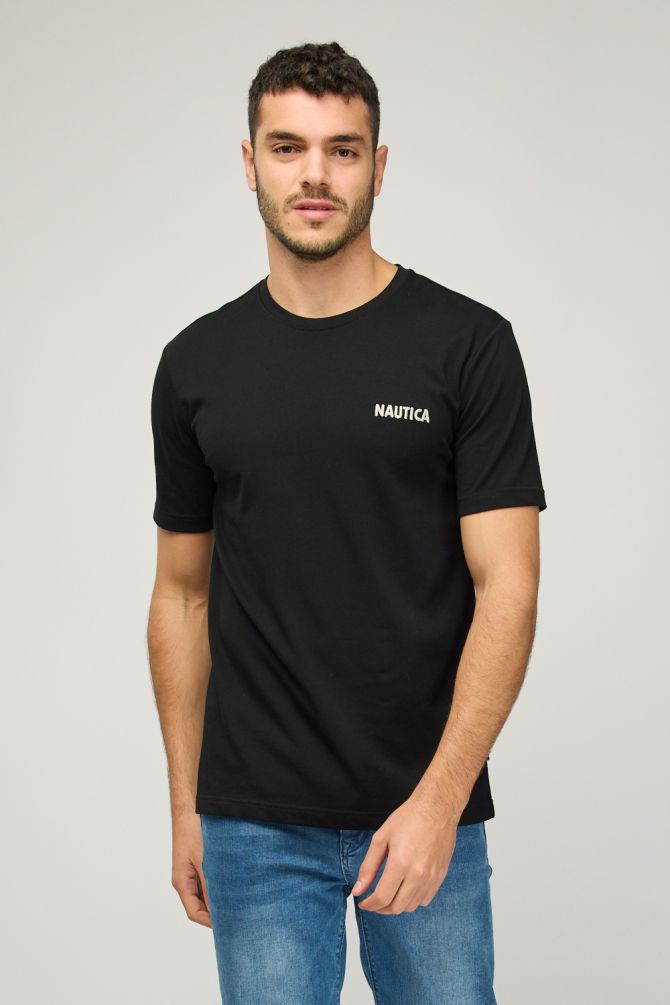 חולצת טי-שירט קצרה לגברים