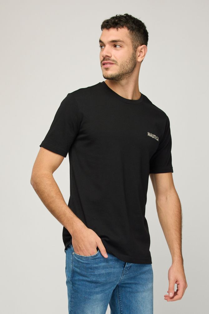 חולצת טי-שירט קצרה לגברים