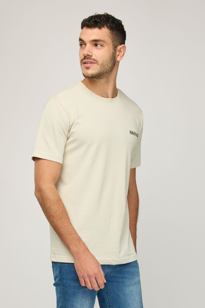 חולצת טי-שירט קצרה לגברים