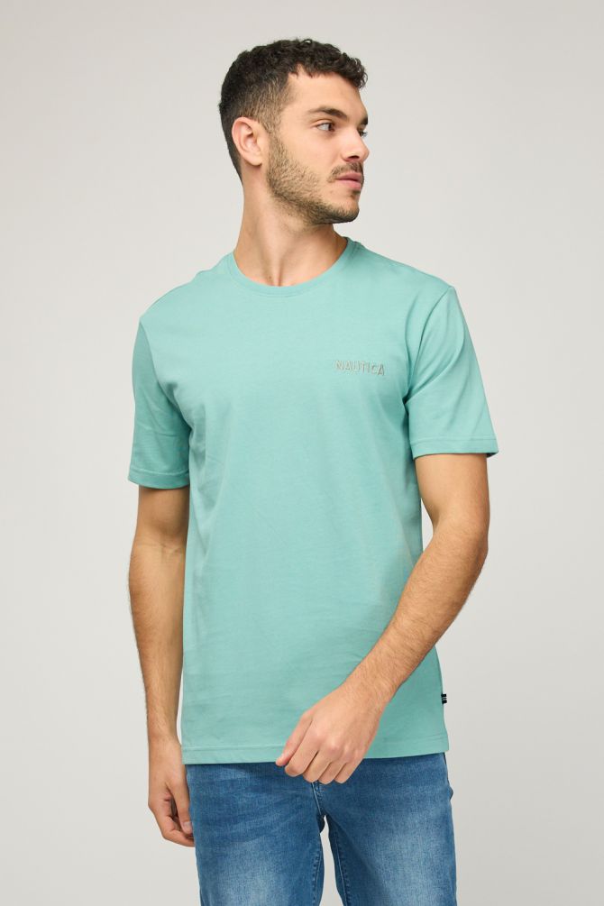 חולצת טי-שירט קצרה לגברים