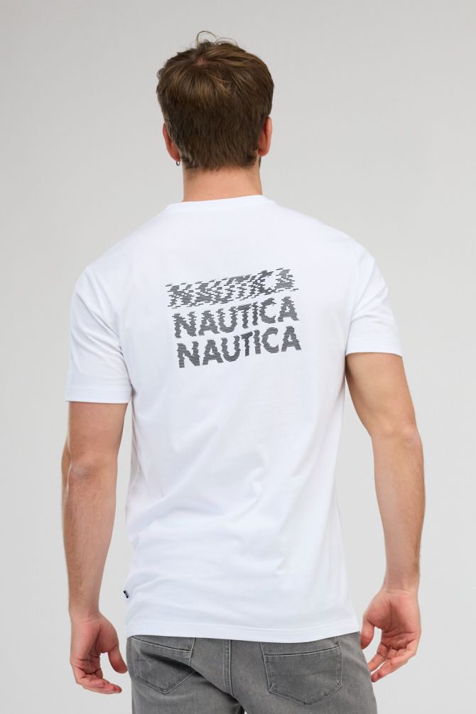 חולצת טי-שירט קצרה לגברים