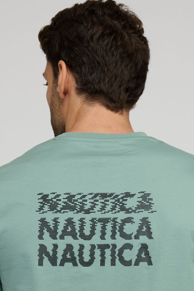 חולצת טי-שירט קצרה לגברים