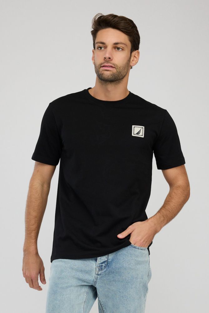 חולצת טי-שירט קצרה לגברים