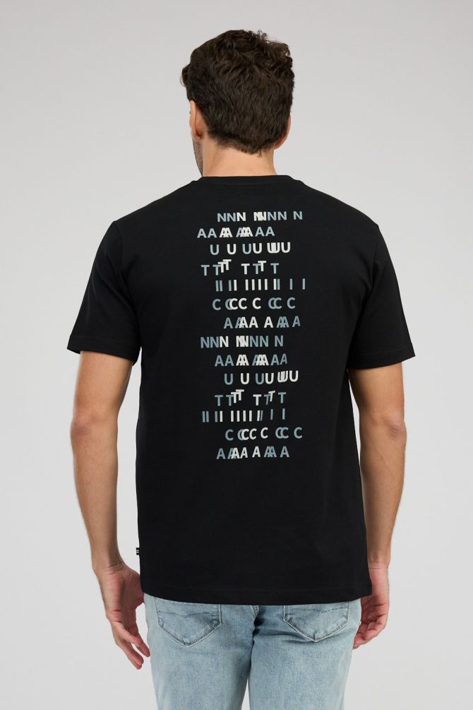 חולצת טי-שירט קצרה לגברים