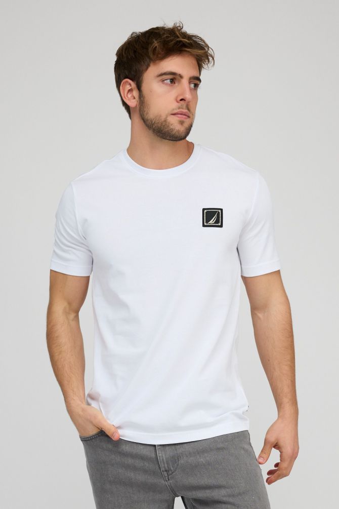 חולצת טי-שירט קצרה לגברים