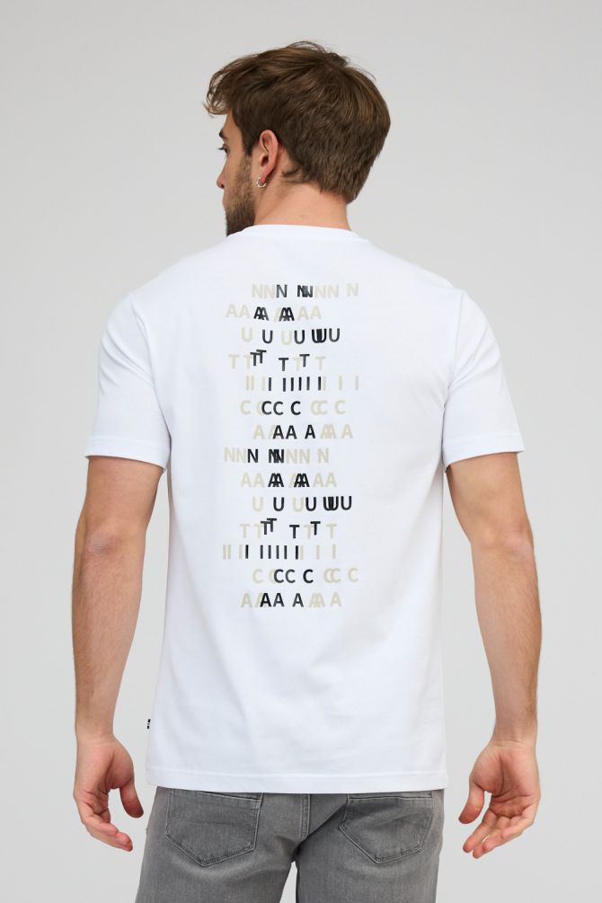 חולצת טי-שירט קצרה לגברים