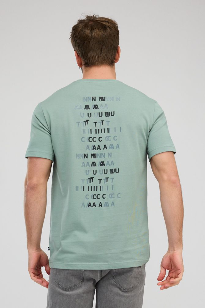 חולצת טי-שירט קצרה לגברים