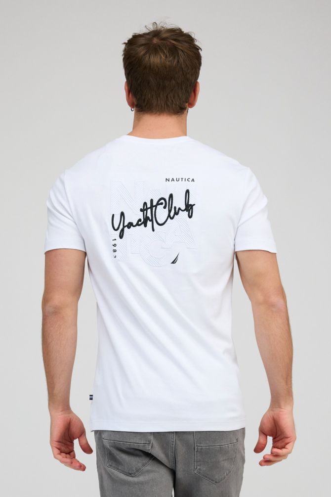 חולצת טי-שירט קצרה לגברים