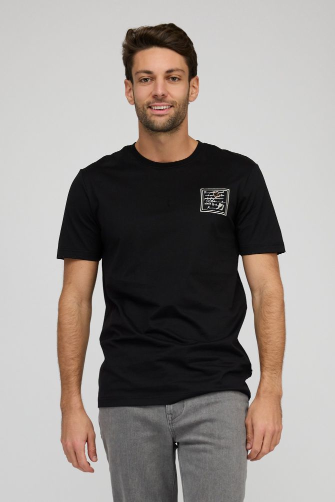 חולצת טי-שירט קצרה לגברים