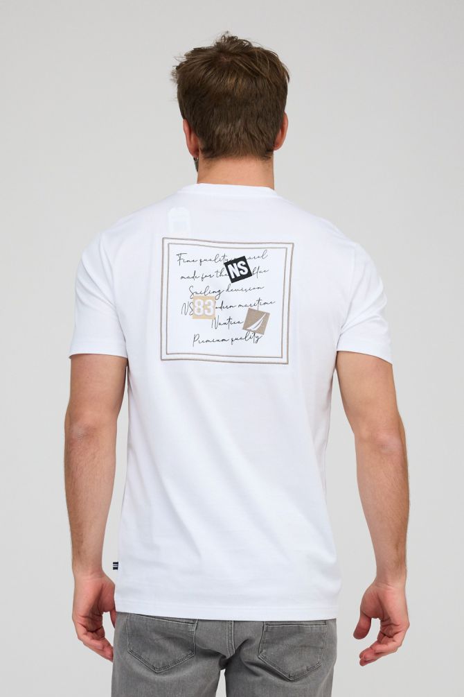 חולצת טי-שירט קצרה לגברים