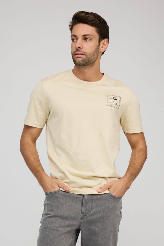 חולצת טי-שירט קצרה לגברים