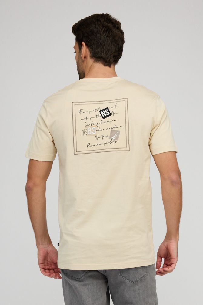 חולצת טי-שירט קצרה לגברים