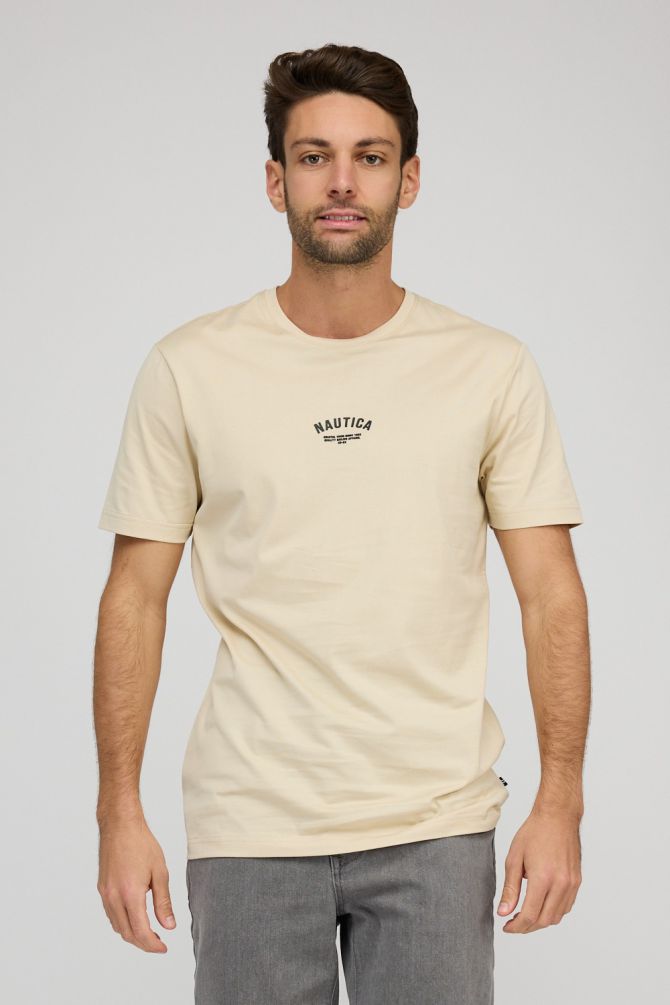 חולצת טי-שירט קצרה לגברים