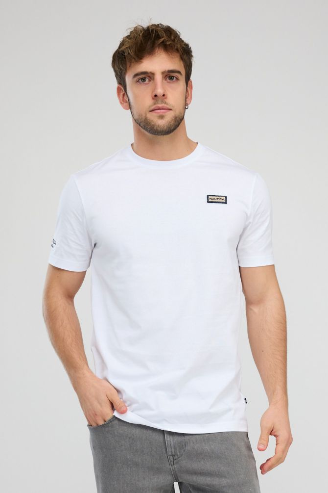 חולצת טי-שירט קצרה לגברים