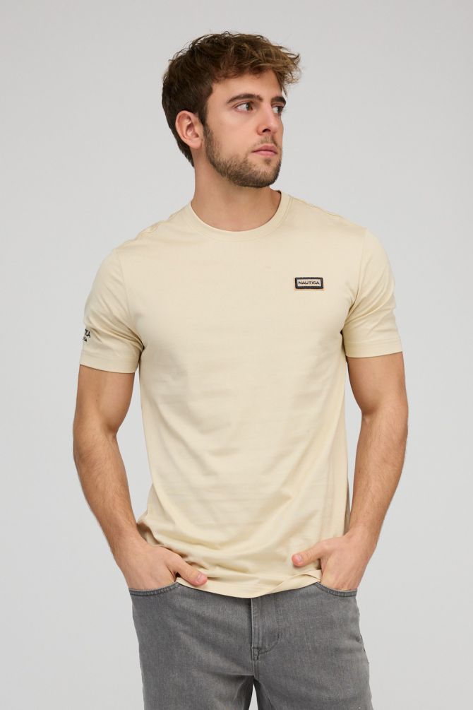 חולצת טי-שירט קצרה לגברים