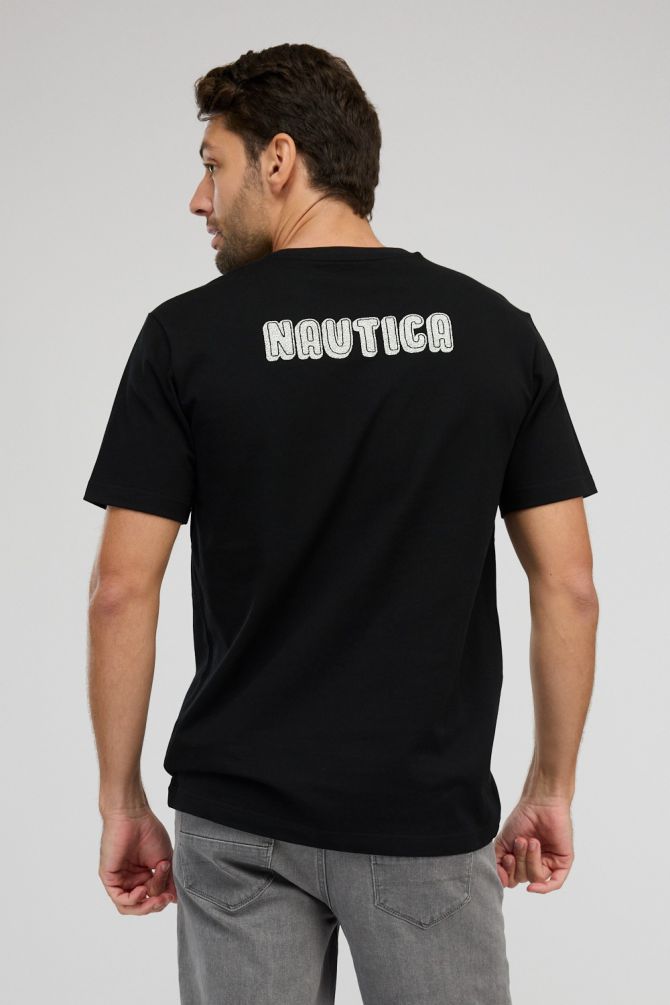 חולצת טי-שירט קצרה לגברים