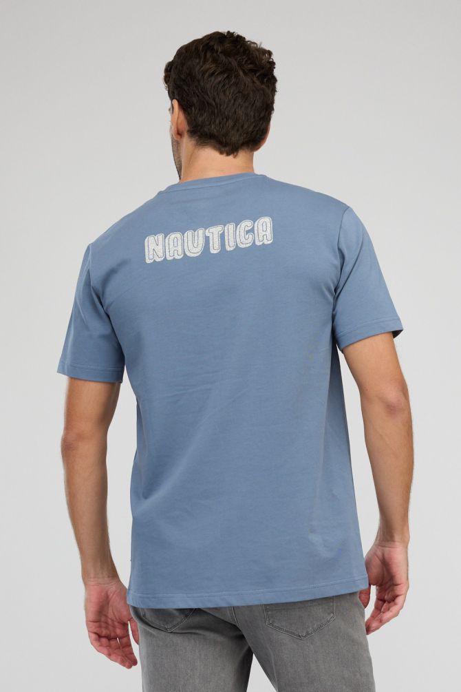 חולצת טי-שירט קצרה לגברים