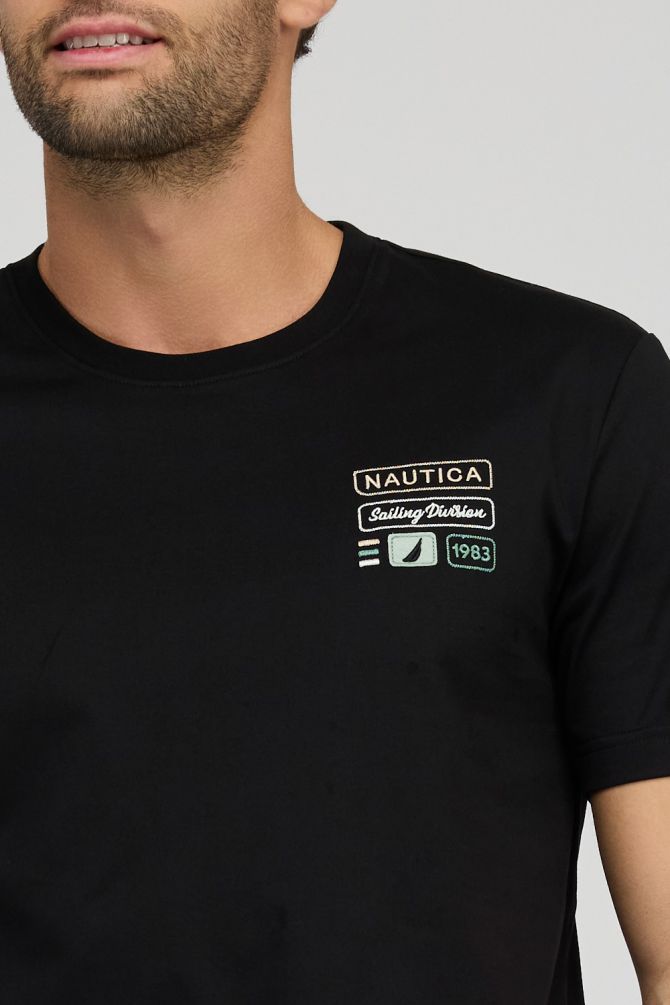 חולצת טי-שירט קצרה לגברים