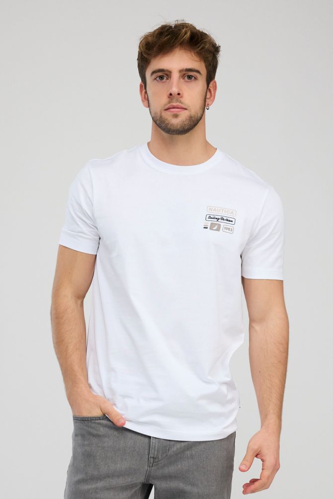 חולצת טי-שירט קצרה לגברים