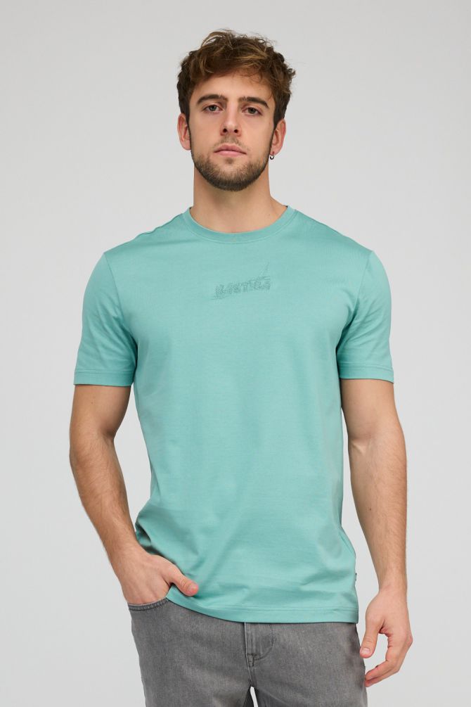 חולצת טי-שירט קצרה לגברים